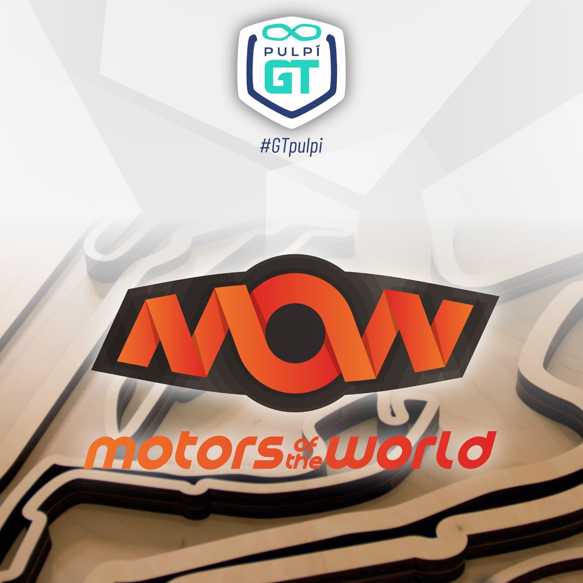 Traemos novedades sobre el #GTpulpí y es para comunicar nuestra colaboración con <a href="/MotorsWorld/">mow.club</a>.

LLevamos meses trabajando con ellos codo con codo en este proyecto ya que son los encargados de todo el aspecto gráfico y web del evento. Y mucho más.

A las 18:00 nos traen un sorteo.
