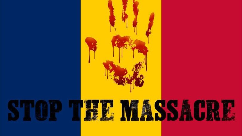 njaay_lahad's tweet photo. Nous accusons le président de l'Union Africaine @Macky_Sall et la France de @EmmanuelMacron d'avoir incité, encouragé le clan Deby dans ses dérives autocratiques qui ont débouché aujourd'hui à un carnage avec des dizaines de morts, de blessés et de disparus
🇫🇷❌
#PrayForChad https://t.co/tfuKHEIKIw