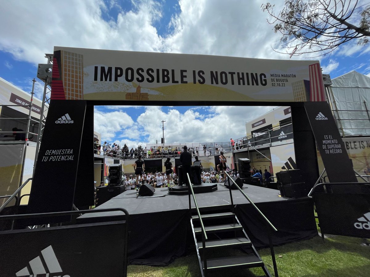 esquiviafelipe's tweet photo. Esta es una pequeña muestra del estilo de vida que tratamos de promover en adidas y de cómo queremos cambiar las vidas a través del deporte. Por eso nos enorgullece patrocinar eventos como la Media Maratón de Bogotá. 😍😍😍😍
#adidas #MMB2022 #impossibleisnothing https://t.co/m39lnhDu82