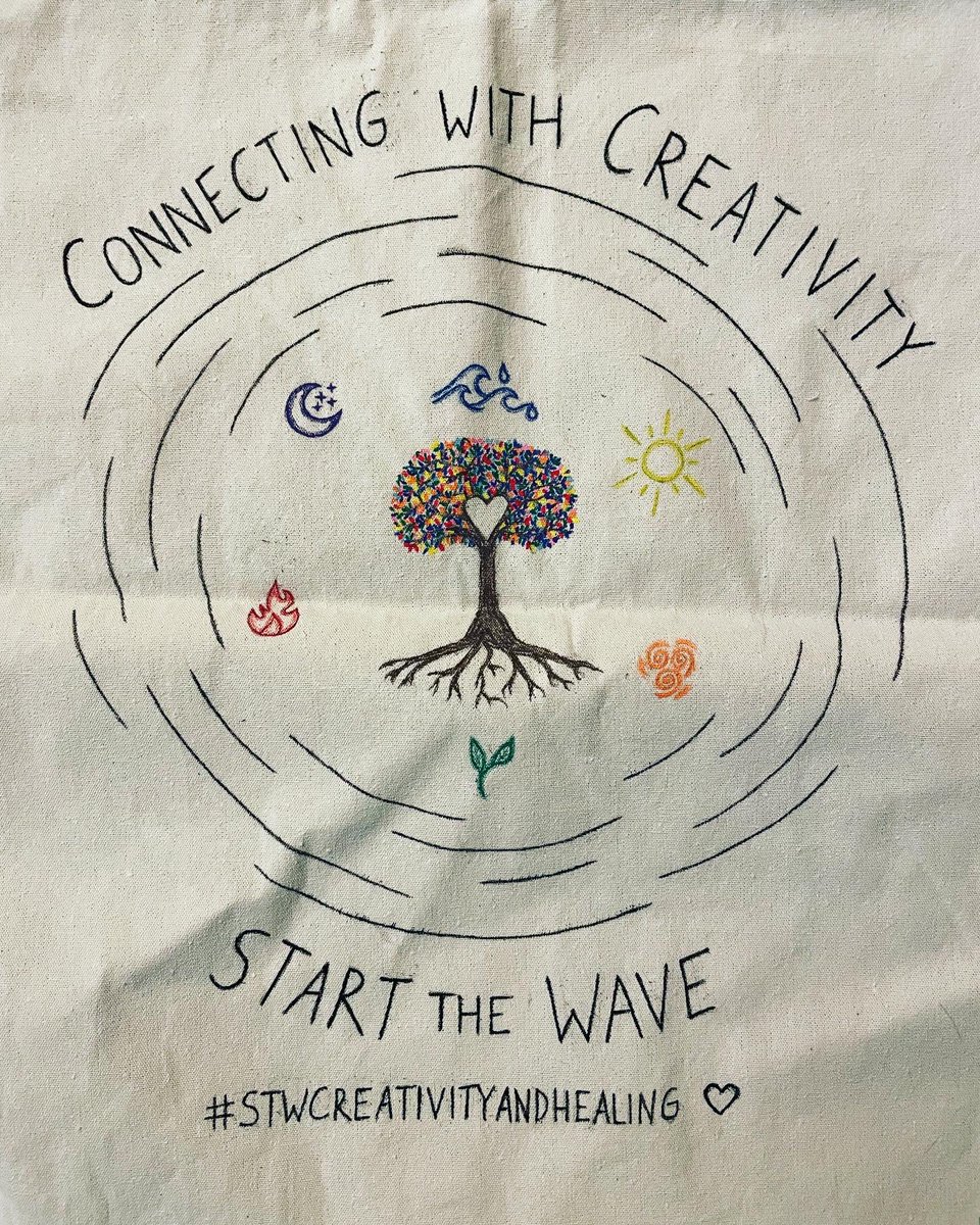 kkfosterartist's tweet photo. 🌳 Another #STWEcoMerch drawstring bc the #ConnectingwithCreativity retreat has just filled me with love, and I want to share it however I can! 🌈✨🫶🏻

#StartTheWave #Queerart #Create 
@christintello @DominiqueP_C #SterlingVictorian https://t.co/yOuRxh8Hr6