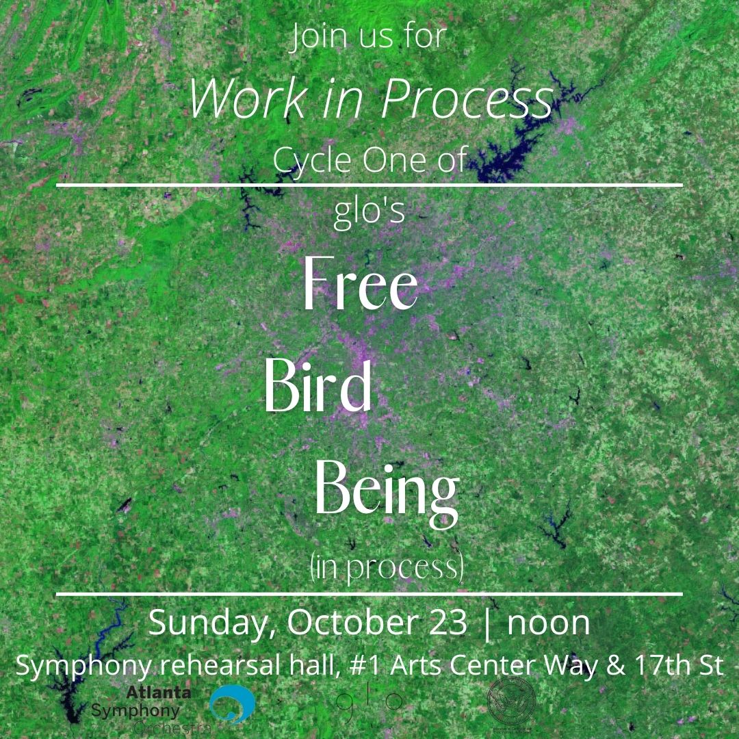 gloATL's tweet photo. This Sunday: Free Bird Being WIP by glo. RSVP new link. - https://t.co/tSY9THymCL https://t.co/zcKOgT9Bli