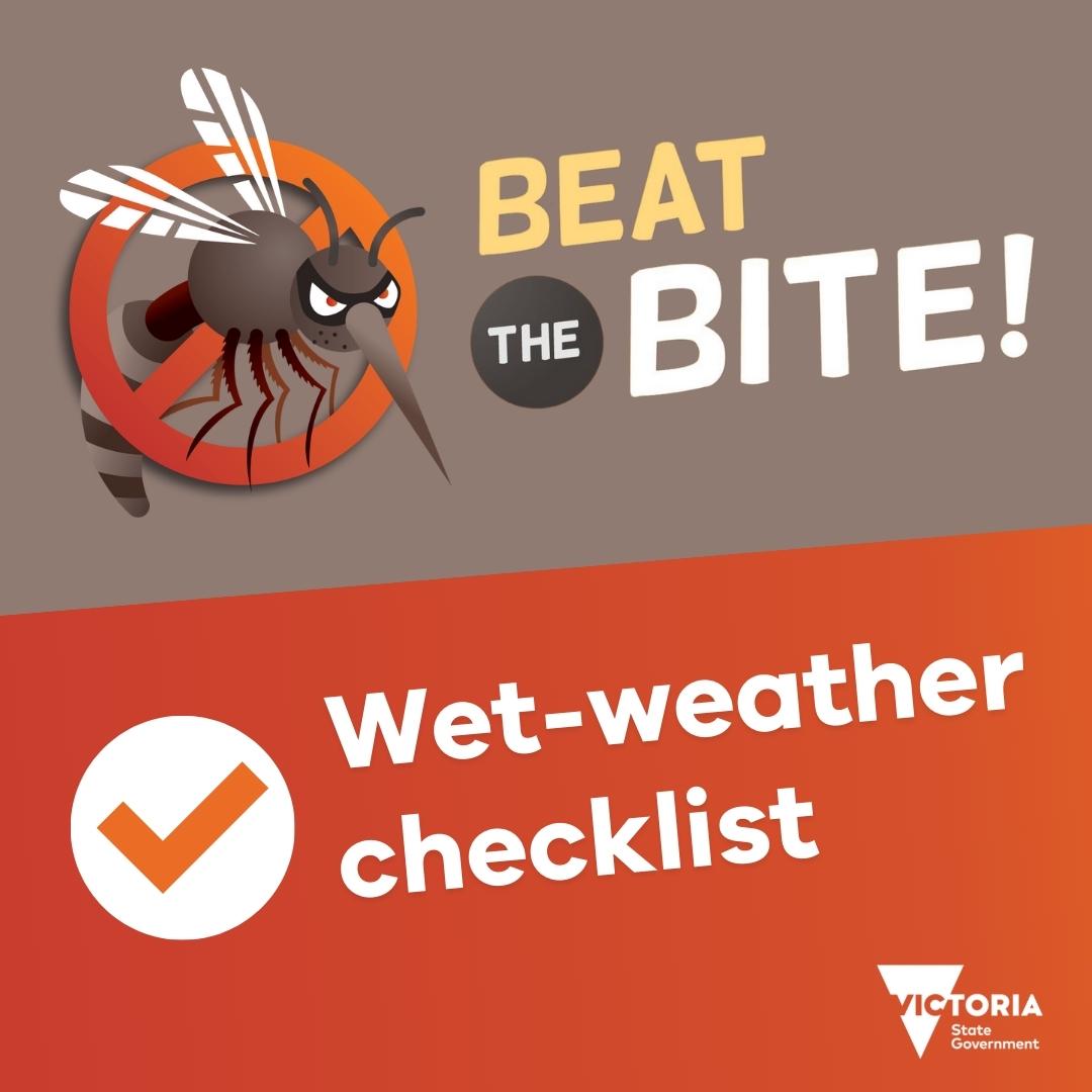 RFCSVicWest's tweet photo. The recent floods will increase the presence of stagnant water. These are the perfect conditions for mosquito breeding. Find out how you can protect yourself from possible injury, illness, or disease after floods and storms, visit: https://t.co/BN1IIxocyg... 
#BeattheBite https://t.co/hkWUzRcJXR