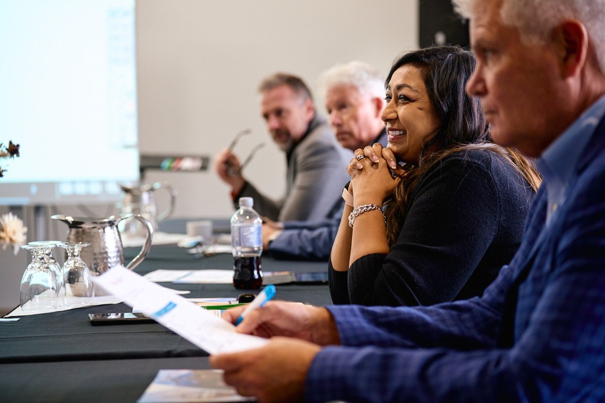 BizCouncilAB's tweet photo. We're grateful to have spent time in Fort McMurray Wood Buffalo this week, sharing #DefinetheDecade at #Momentum2022 and speaking to community and business leaders about their optimism, opportunities, and the future of the region.@rmwoodbuffalo @ExploreWBRegion @ChooseFMWB https://t.co/ktGBwd2u9C