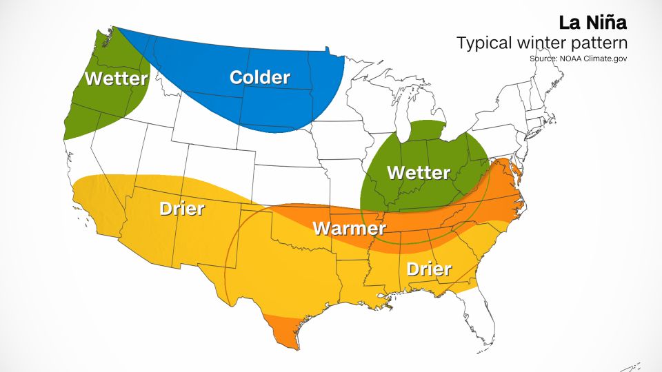 PlanetDiary's tweet photo. 75% chance of La Niña weather pattern this winter. https://t.co/KAW8r7ZJaU
