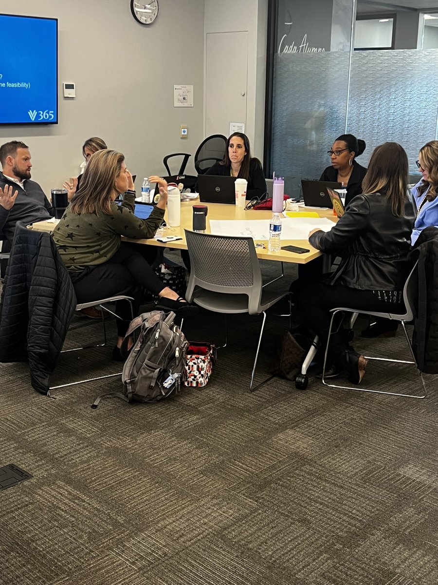 DrAmmons005's tweet photo. Digging in with our amazing Assistant Principals yesterday to firm up the district wide process for self-assessment of our Equity-Based MTSS. #everylearner #everyday #valleyview365 https://t.co/BKI5iSmllJ