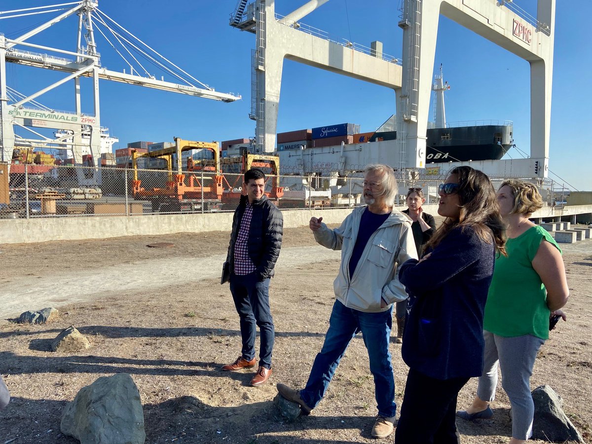 .@EPA's Janet McCabe & Martha Guzman met with @WOEIP about reducing community impacts from freight at the Port of Oakland. We're committed to ensuring that our #EnvironmentalJustice efforts are guided by community voices. @EPAEnvJustice epa.gov/community-port…