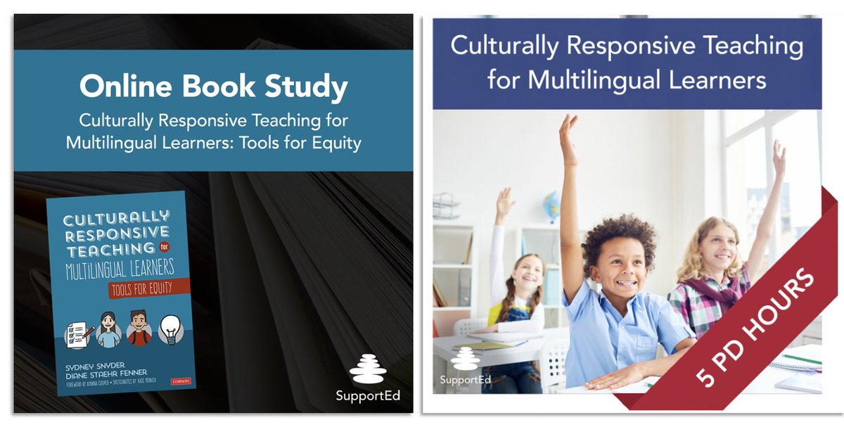 SupportEduc's tweet photo. Craving more professional development opportunities on culturally responsive teaching?
Online Book Study β‘οΈ https://t.co/TDS2HtzB41
On-Demand Course β‘οΈ https://t.co/n9Ohd9vbA0
#CulturallyResponsiveTeaching | #SupportEdPD | @NE_ISTE https://t.co/7QBnCPRKAX