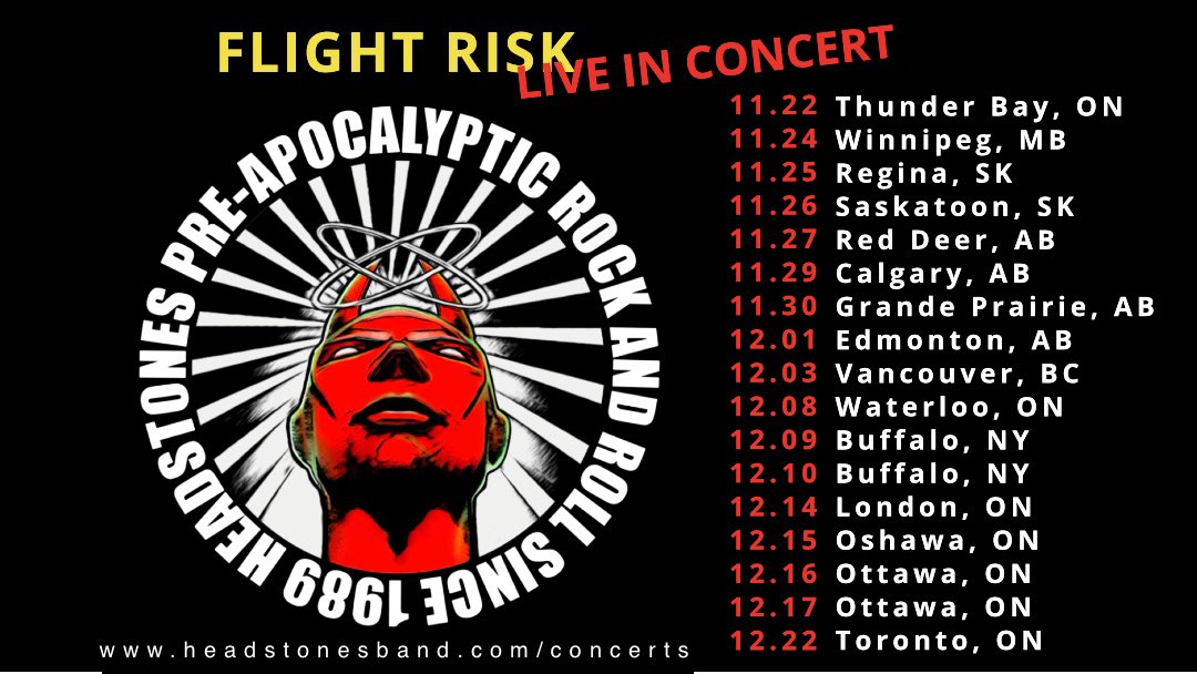 Lngway2neverlnd's tweet photo. Buy the ticket take the rideβ¦.
FLIGHT RISK OUT NOW!!!!
@theheadstones @realhughdillon @trentcarr @timwhiteok @CarrScarr66 #jesselabovitz
#flightrisk #outnow #newalbum #liveshows #acrosscanada #buyordownloadnow https://t.co/2bu8ZZa2el