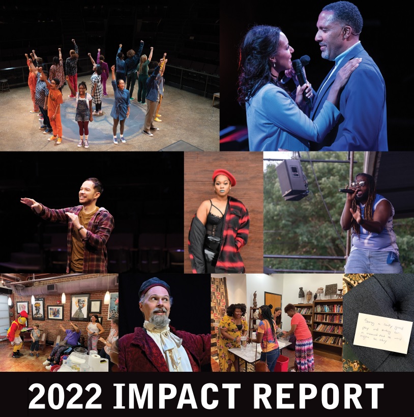 Our 2022 Impact Report is live! Read all about how we are fulfilling our mission to unlock human potential, build community, and enrich quality of life by engaging people in theatre that reflects the wonder and complexity of our time. actorstheatre.org/archive/2022-i…
