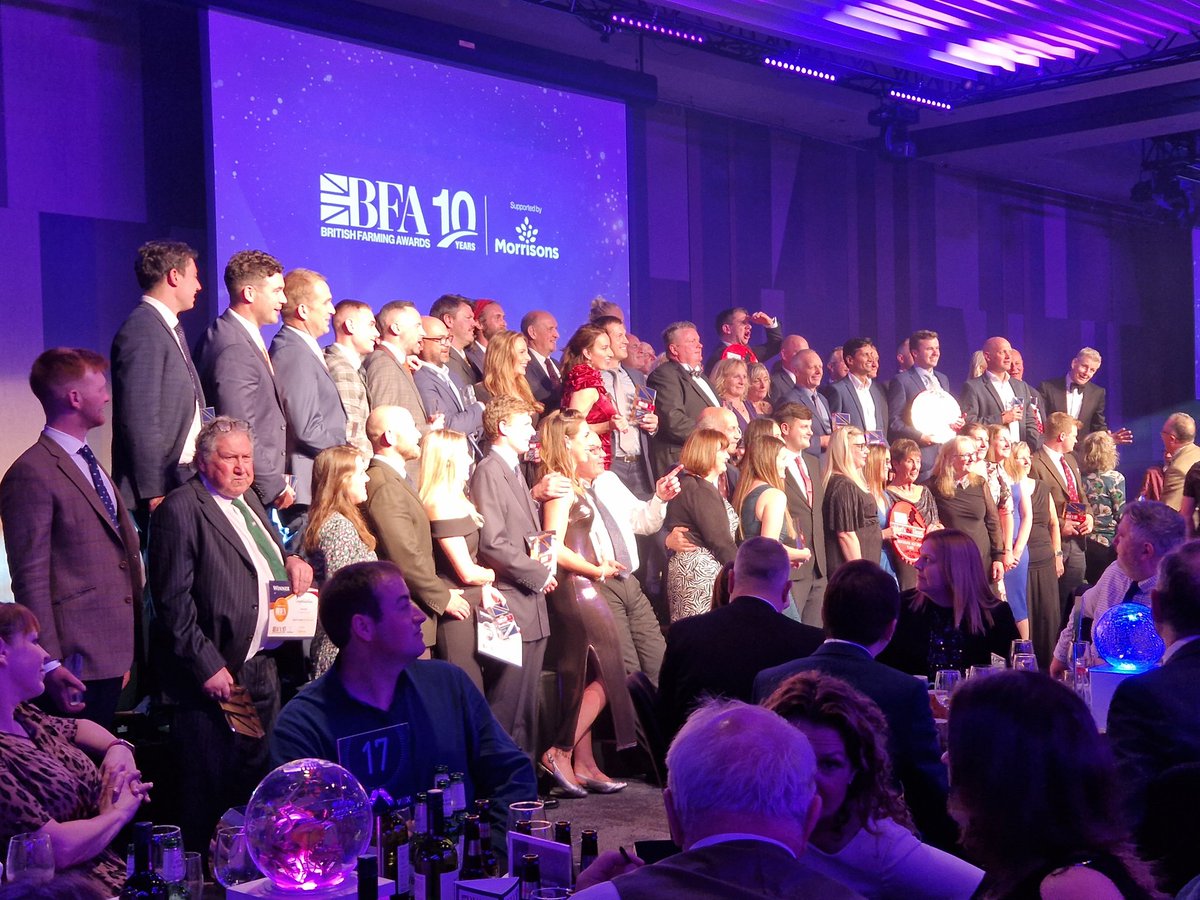 The fabulous winners of #BFA22 Well deserved recognition for hard work innovation & inspiration. An honour to judge on behalf of @TIAHnews. Congratulations to table mates @Riviera_Produce @Ag_driveapp on their awards 🏅