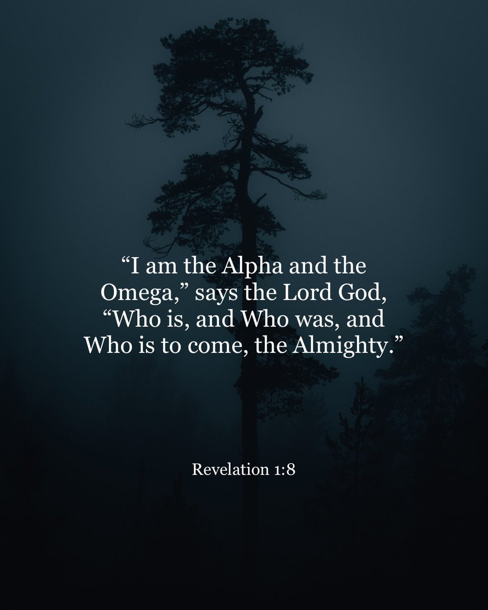 YouVersion's tweet image. Revelation 1:8