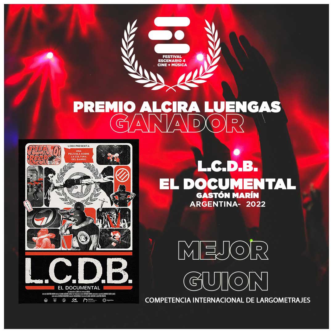 NOTICIA DE ÚLTIMO MOMENTO: 
“LCDB.El Documental”, la ganadora a mejor largometraje estará disponible gratis y online este sábado 22 y domingo 23 en <a href="/qubitTV/">Qubit</a> para cerrar con todo esta edición de Escenario (Cine + Música)
¡Hagan correr la bola! 🤣🎉
