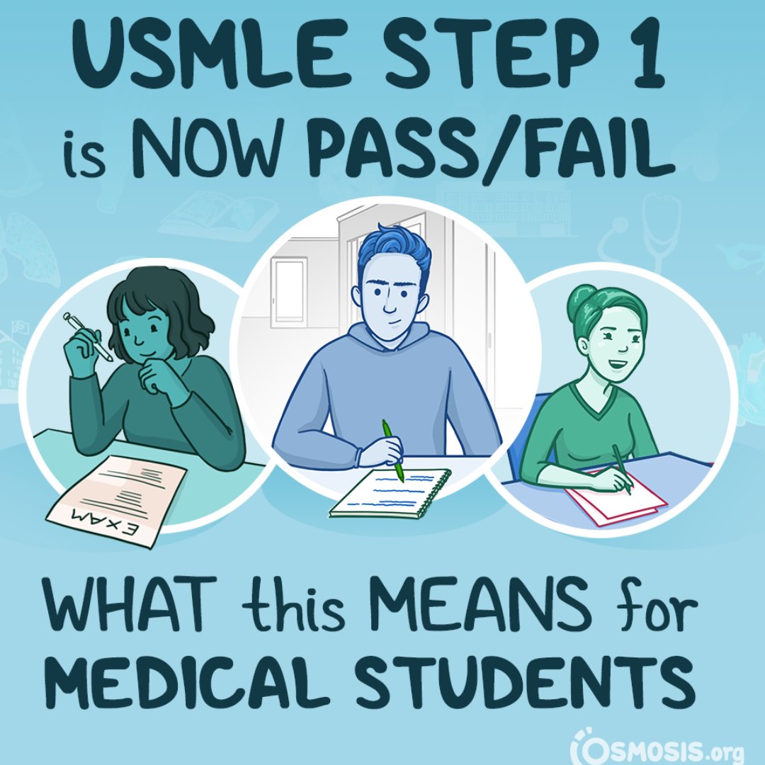 Osmosis on Twitter "As of January 2022, the USMLE Step 1 Exam shifted