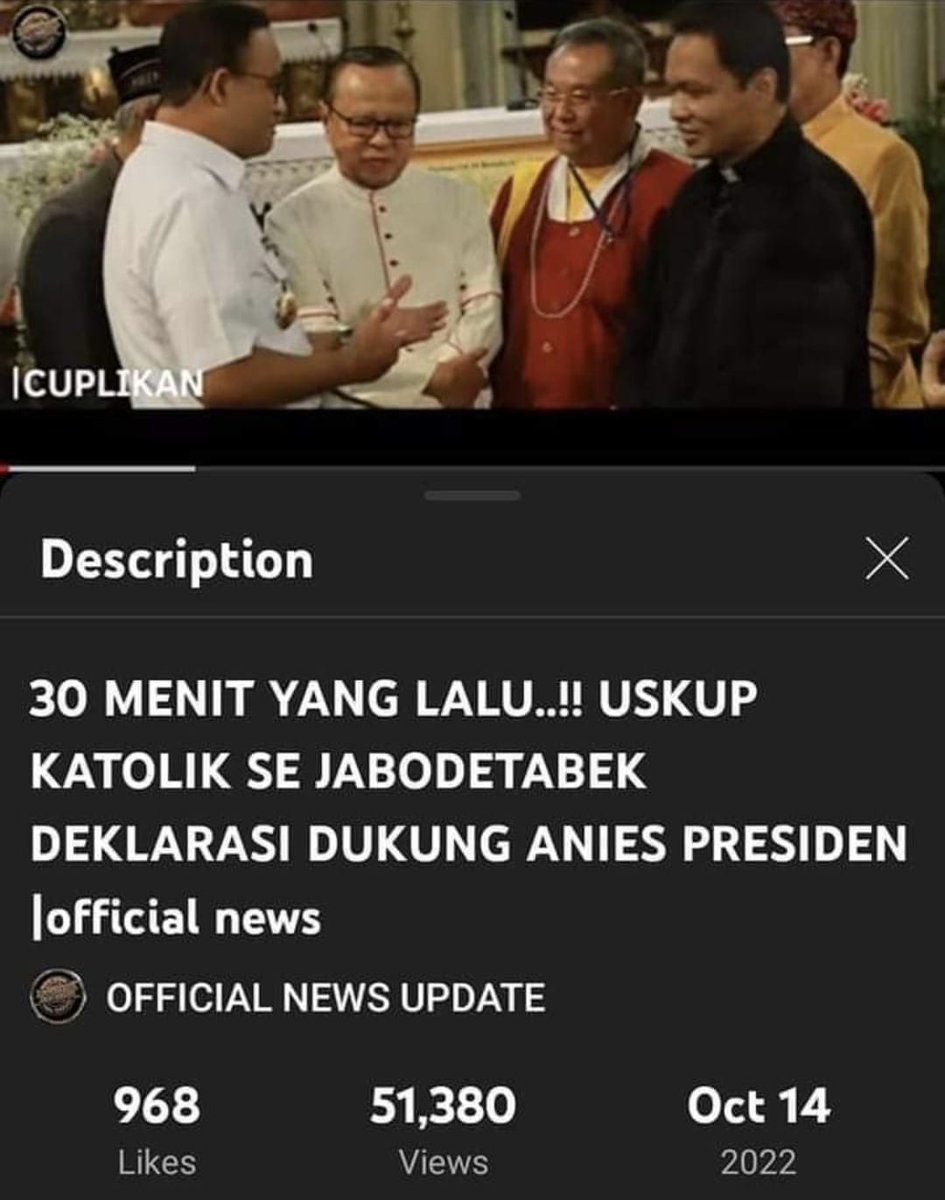 Dejavu... Pasukan Hoax mulai beraksi... Sejak kapan ada Uskup Sejabodetek 🤪