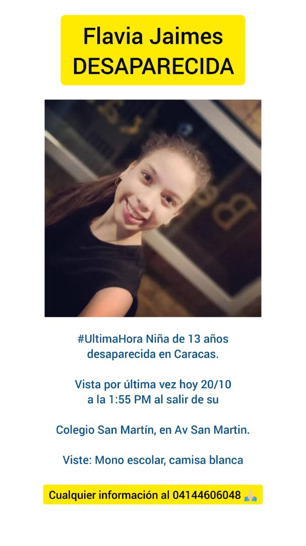 marialexa82's tweet photo. Por favor difundir https://t.co/aVqp9he1oj