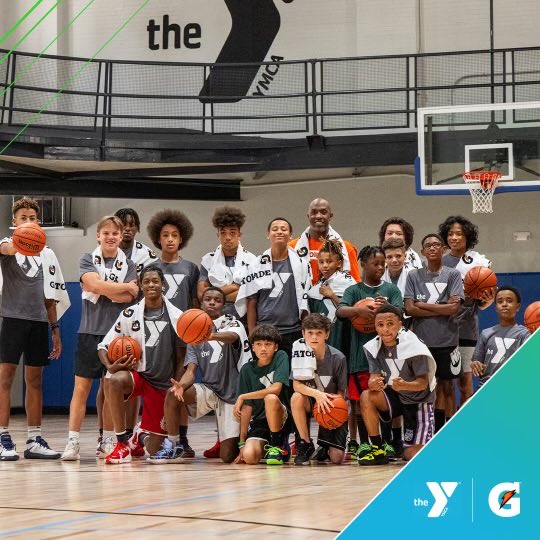 Nothing beats a day on the court mentoring young athletes. Shoutout to Gatorade and the @YMCA for making this possible. Learn more about how Gatorade is committed to helping millions play: walmart.com/m/brands/gator… #FuelTomorrow #ad.