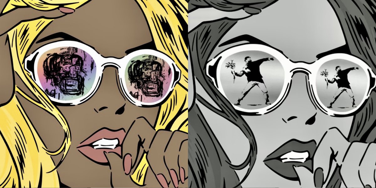 CassandraW0311's tweet photo. Loving my #ReflectionsNFT collection!!! My original reflections piece, my latest from the Noir collection and my immersive cinematic piece from the Reflections and @HeadcrashHotel collab. ๐ฅ๐ฅ๐ฅ
https://t.co/m1fnBqkIhy https://t.co/fJSBrAc1Z7