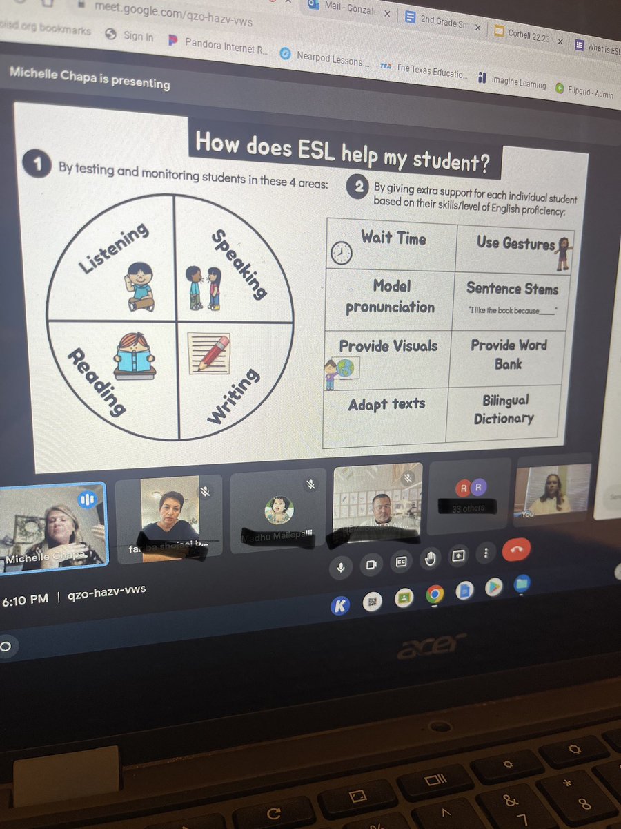 Our first ESL Parent and Family Engagement event was a great success!  Thanks <a href="/MichellelChapa/">Michelle Chapa</a> for hosting with me! <a href="/FISD_EB/">Frisco ISD ESL and Bilingual</a> <a href="/RogersFrisco/">Rogers Elementary</a> <a href="/CorbellElem/">Corbell Elementary</a> <a href="/TalleyElem/">Talley Elementary School</a>