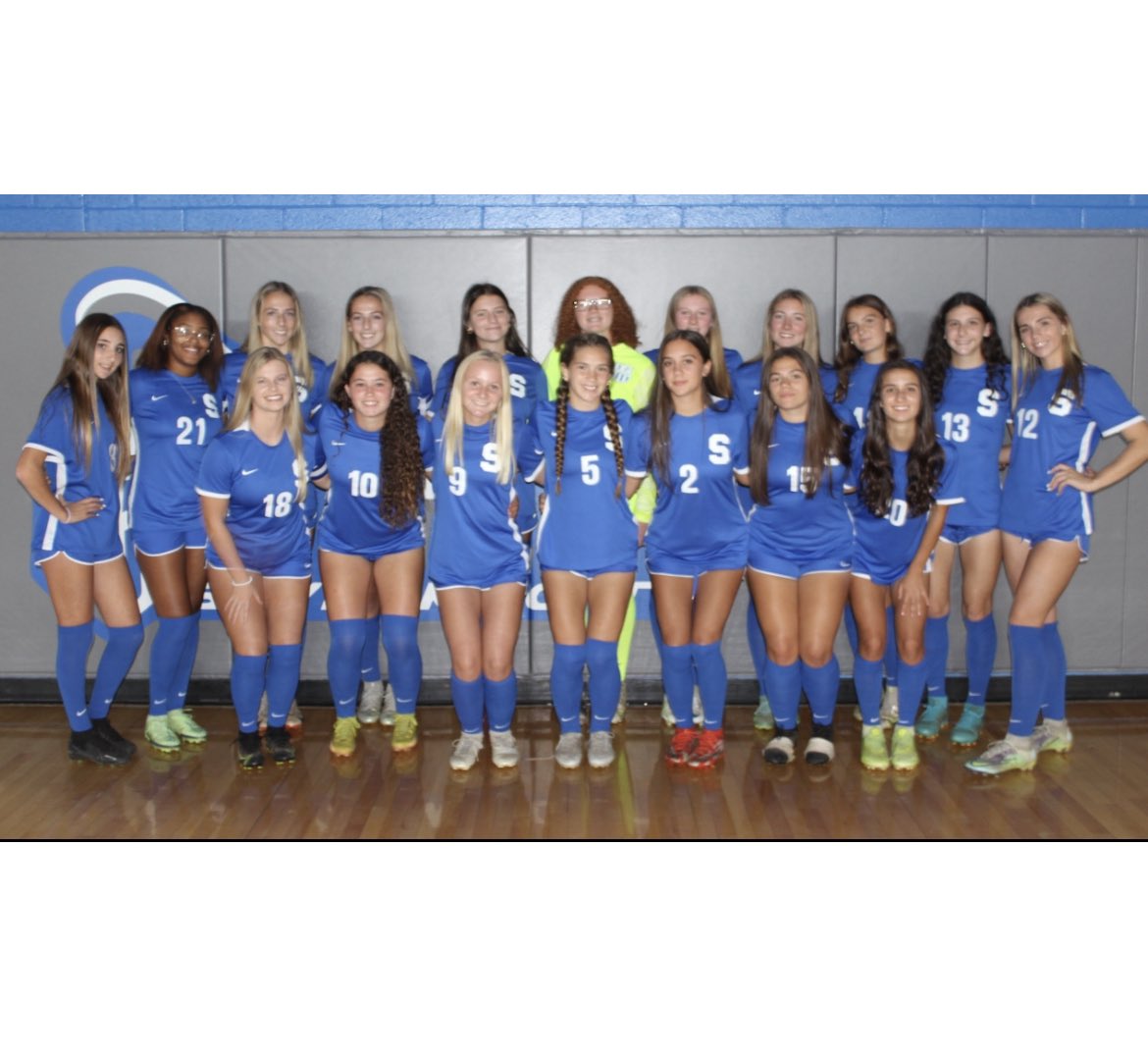 JimmyKay22's tweet photo. The Lady Knights battled a relentless and tough West Deptford team to win their final season game 2-0. They take a 15-1-1 (10-0 in conference) record into the Group 2 State Playoffs. #NoFADING #SHSSoccer #SixGameSeason https://t.co/LWhc5mh5Cy