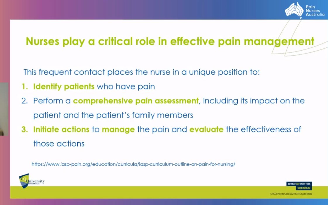 PainNursesAus's tweet photo. Dr Colleen Johnston-Devin talking about #nurse knowledge and attitudes towards #pain management

#nurses #research https://t.co/bxMbBMmM0p