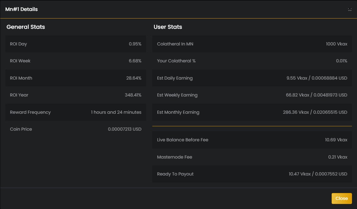 Mining4People's tweet photo. Here is a peek on how details looks like in new M4P Masternodes site and just created🥳

Until the new site is ready we have this sheet for #Vkax #Masternodes:

https://t.co/AeqeWzf6ml https://t.co/x3g29cwlaq