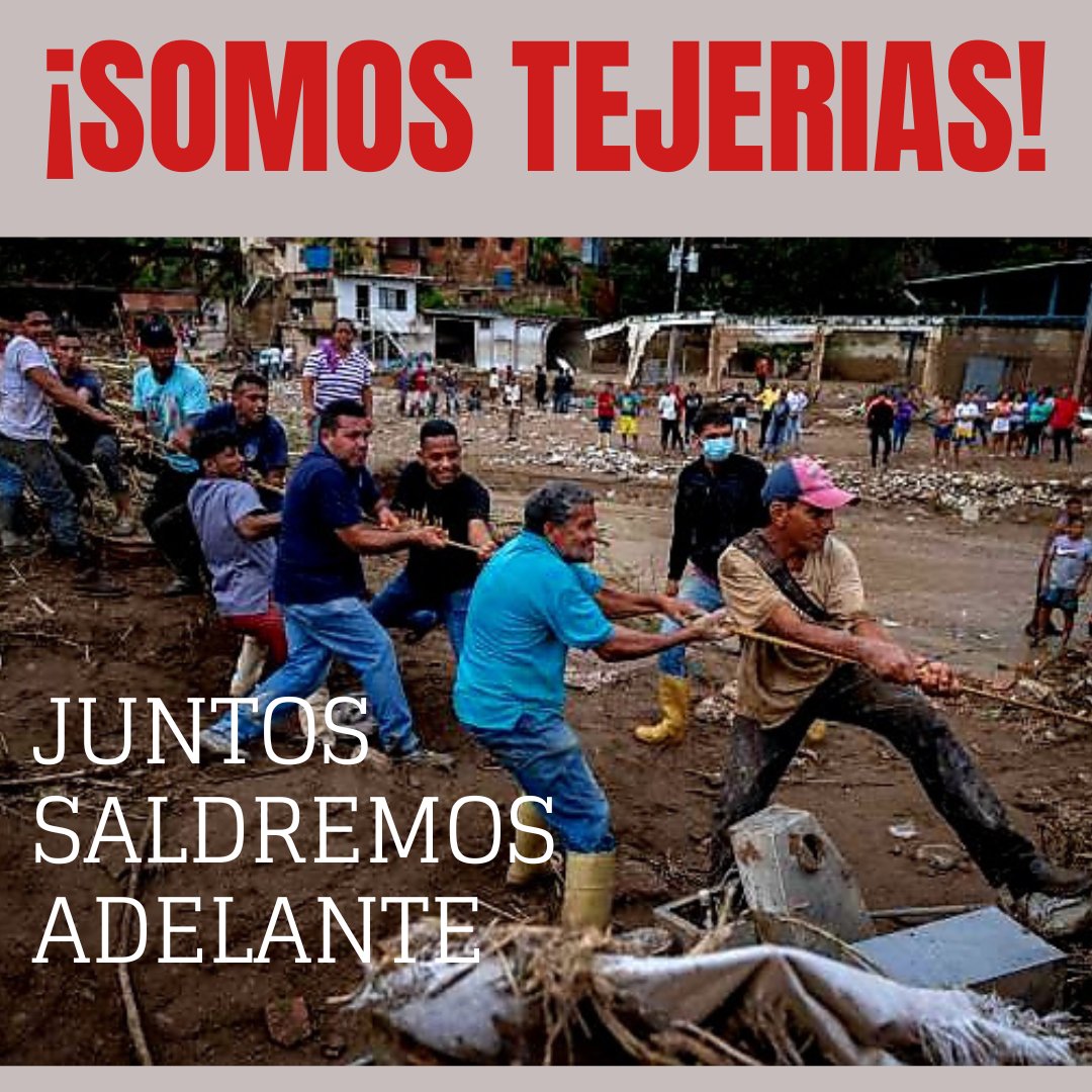 #20Oct #JUNTOSSOMOSTEJERIAS los centros de #acopio están activados en todo el pais, esperando por la ayuda de todos los que tengan a bien en #colaborar, la suma de todos hará más liviana la carga. @nicolasmaduro @delcyrodriguezv @tibisaylucena @silis_zer @soymundocap