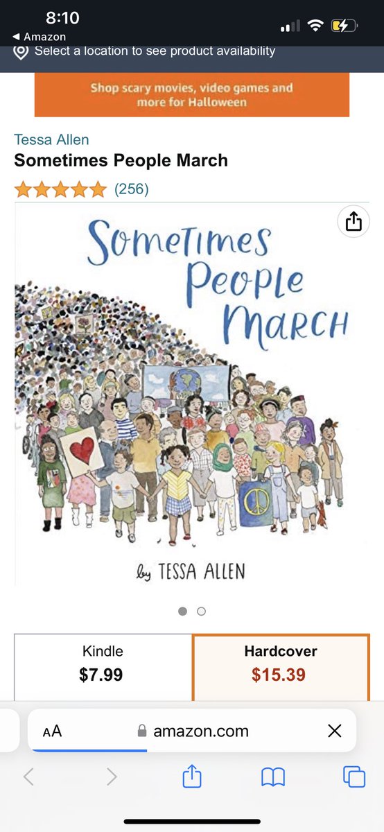 paiiiigelindsey's tweet photo. @That1teddygirl It’s not exactly black history, but it is a beautiful book to explain marches/protests and their importance in a movement! https://t.co/uEPrkyzBfP