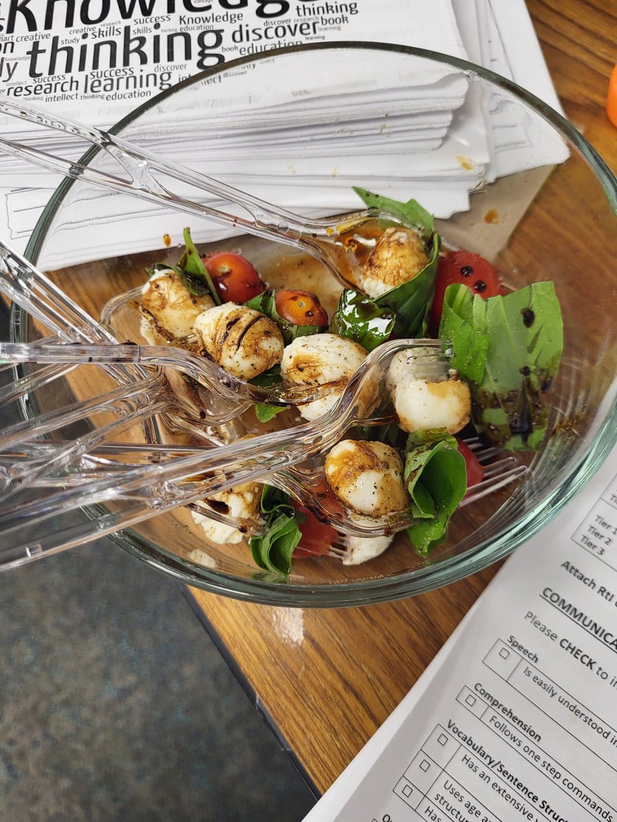 Creech Culture Club is celebrating the Italian culture this month! Each week students are challenged to make an authentic Italian recipe. Last week was caprese salad and some of our amazing students brought in their versions for us to try! Yum <a href="/CreechElem/">Creech Comets</a> <a href="/CreechPTA/">Creech PTA</a>