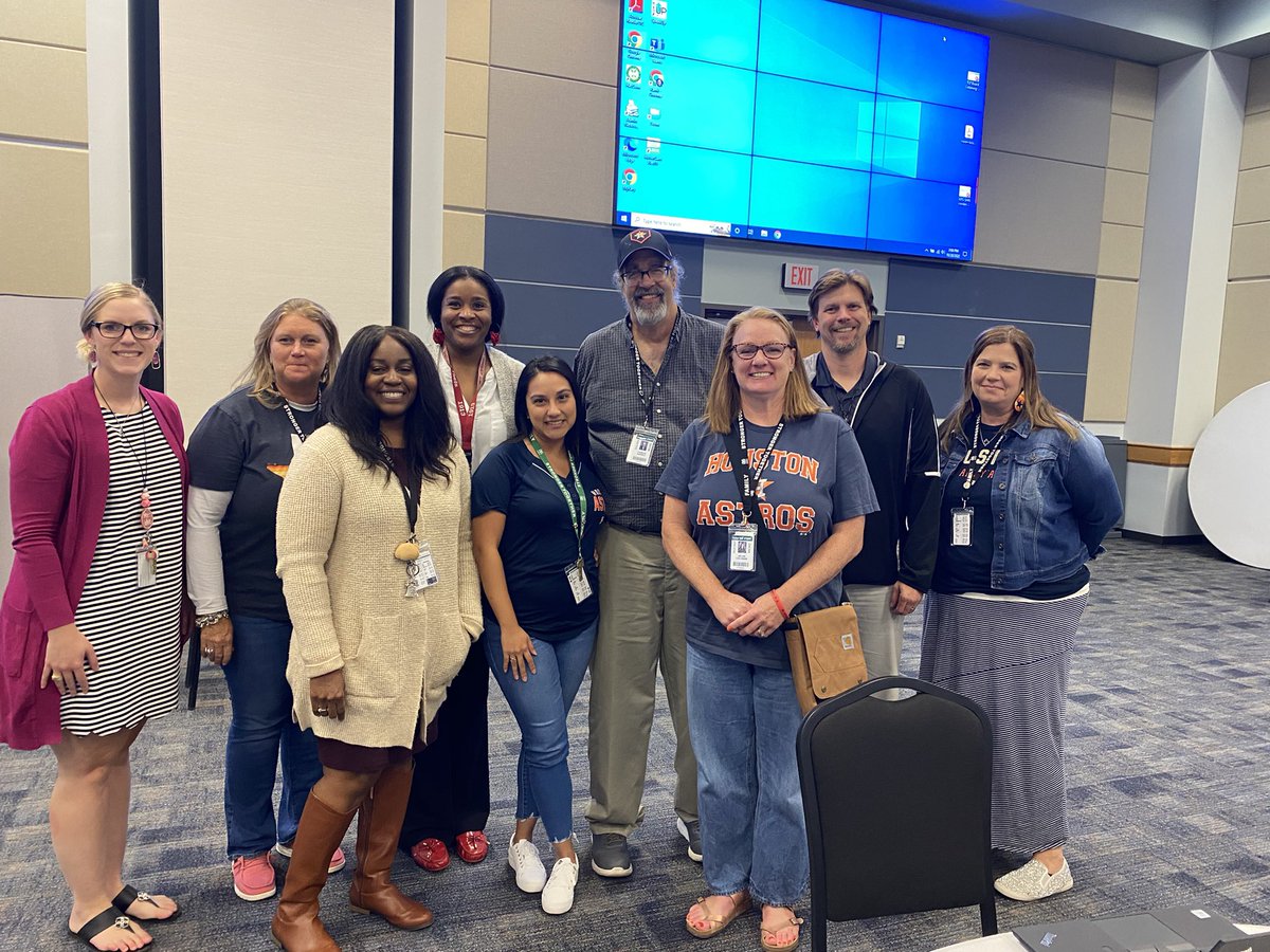 The work I do with this team 9 hours after the Astros win Game 1 of the ALCS is important and needed! Go team MTSS-B, we are #MaydeForThis