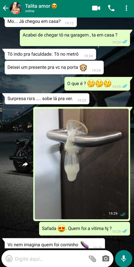 Presentinho pro corno...😈