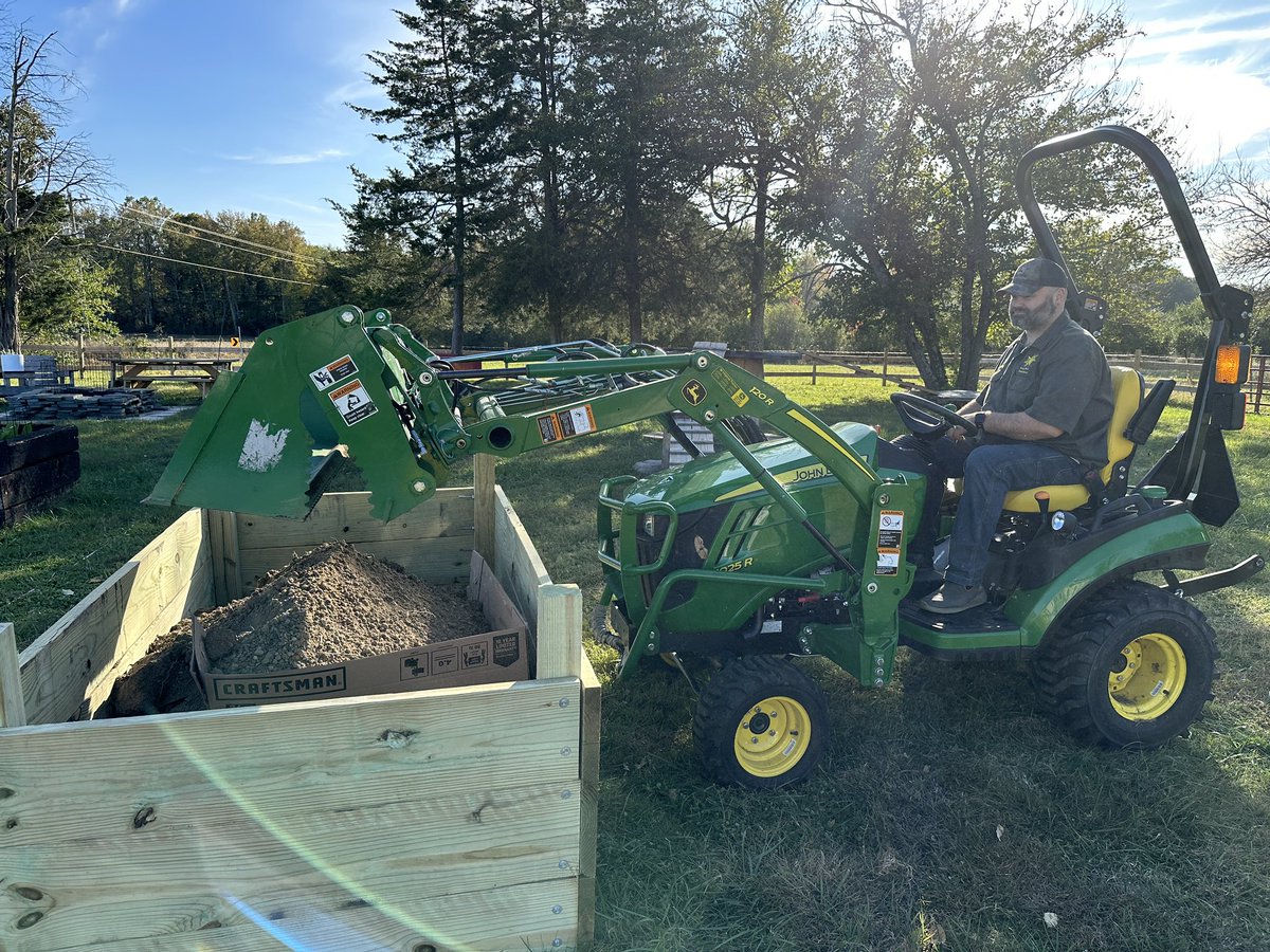 bearwilldc's tweet photo. Filling new garden box so we can grow more for our products. https://t.co/rZgyoW20Qo https://t.co/Uno9j2ofOo