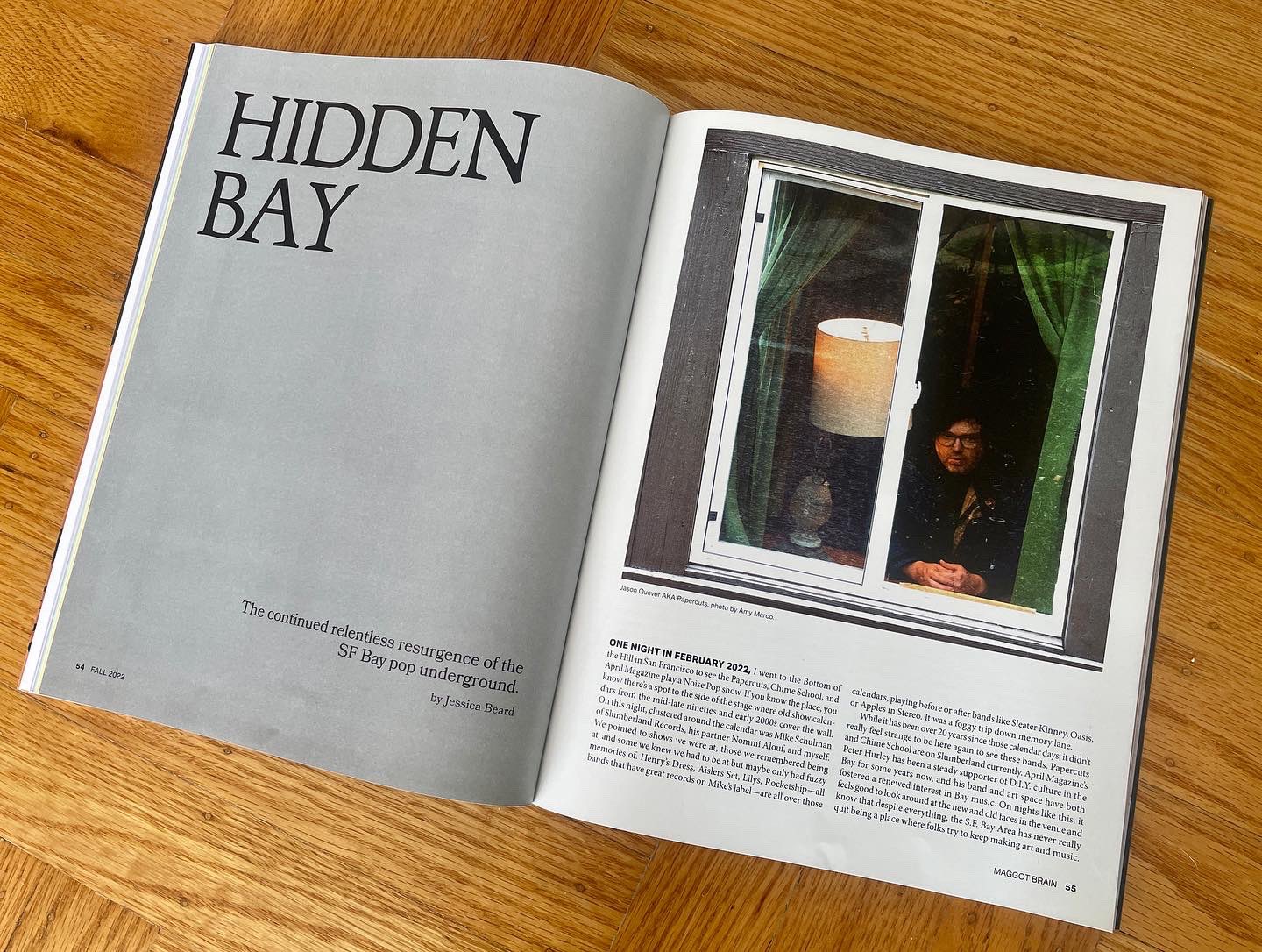 Chime School on Twitter "Check the latest issue of Maggot Brain for an