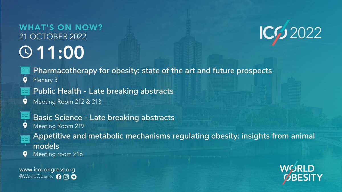 What's on right now at #ICO2022? 🤔 Check out our website for today's programme, or below for what's happening right now! ➡️ icocongress.org
