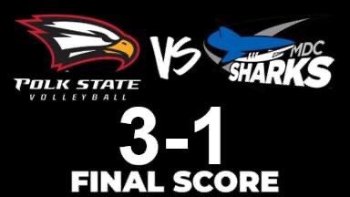 Polk_Athletics's tweet photo. Don't sleep on the Eagles!

Polk State Volleyball heads south and hands No. 4 Miami Dade College its first Suncoast Conference loss of the season!

Polk State will celebrate Sophomore Day on Saturday as Indian River State College comes to town! https://t.co/yZCgPFmADE