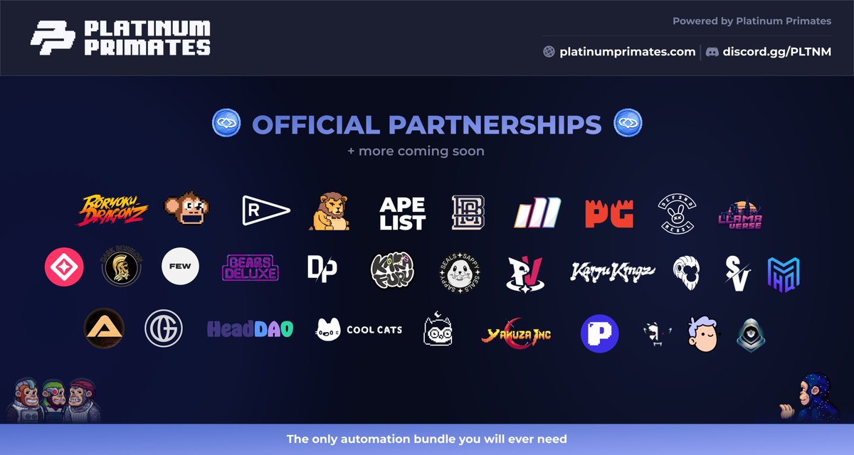 Platinum Primates tweet media