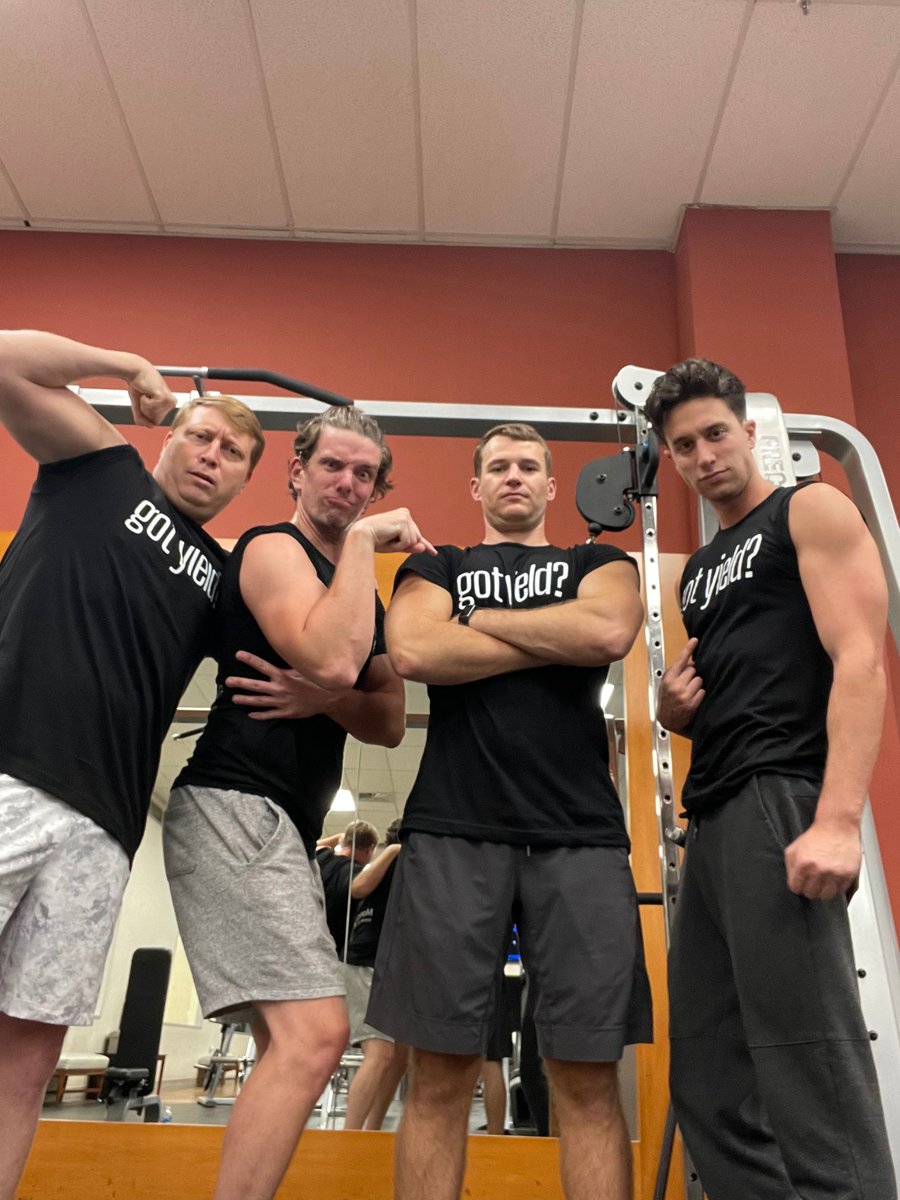 Monetary_Metals's tweet photo. We see you @LawrenceLepard!
But...did you get your workout in at the New Orleans Investment Conference last week?
The MM team did!
#gotyield
#yieldongoldpaidingold https://t.co/FI2Gg1IB48