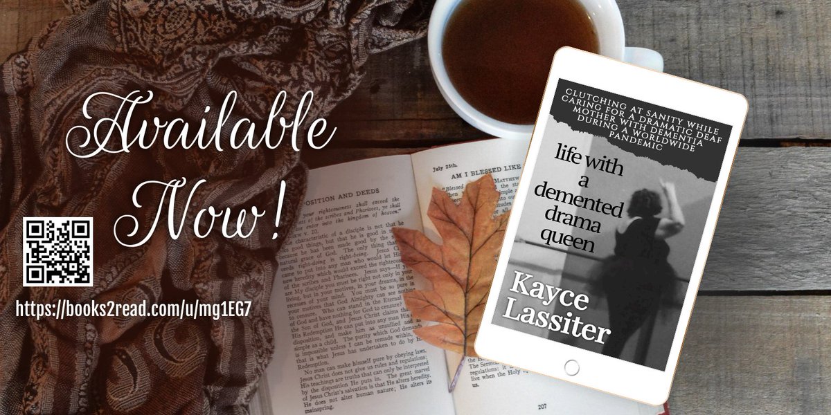 KayceLassiter's tweet photo. A heart-wrenching, laugh-out-loud tale of caring for an aging deaf mother sliding into the darkness of dementia in the middle of the COVID-19 pandemic. https://t.co/NlisuudfIG