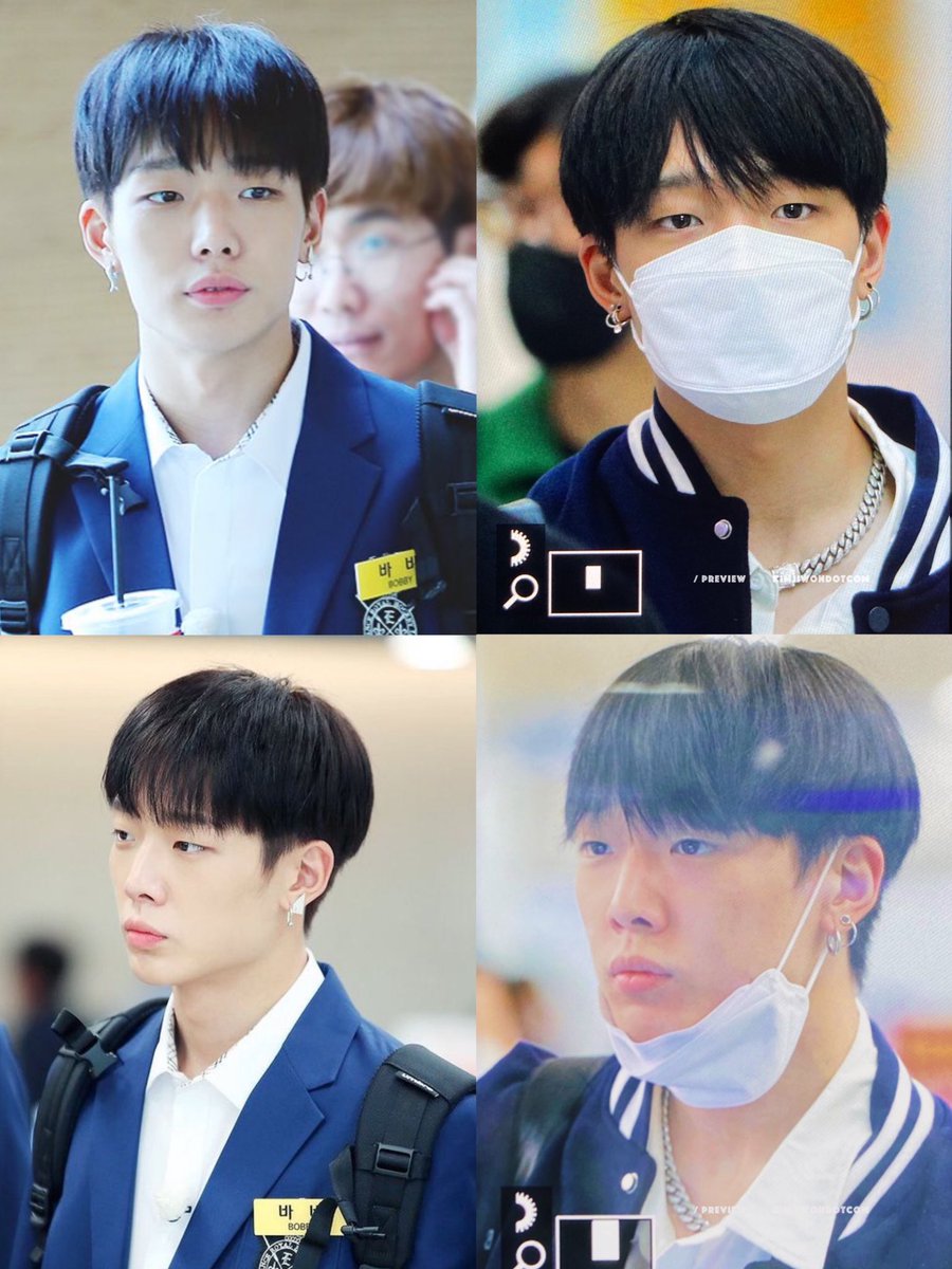 jiwoniverse_'s tweet image. 2017 BOBBY           2022 BOBBY