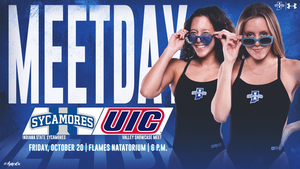 IndStSwimDive's tweet photo. Shades on - it's time for battle.

We've got #MeetDay in the Valley Showcase this weekend starting tonight at 6 p.m. ET in Chicago

#MarchOn https://t.co/xLKd7xlJIG