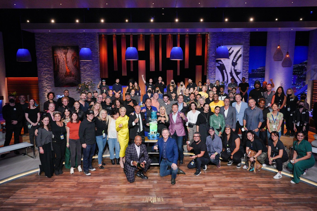 Tonight's episode calls for a celebration - we're hitting a milestone 300 EPISODES of #SharkTank!! 🎉