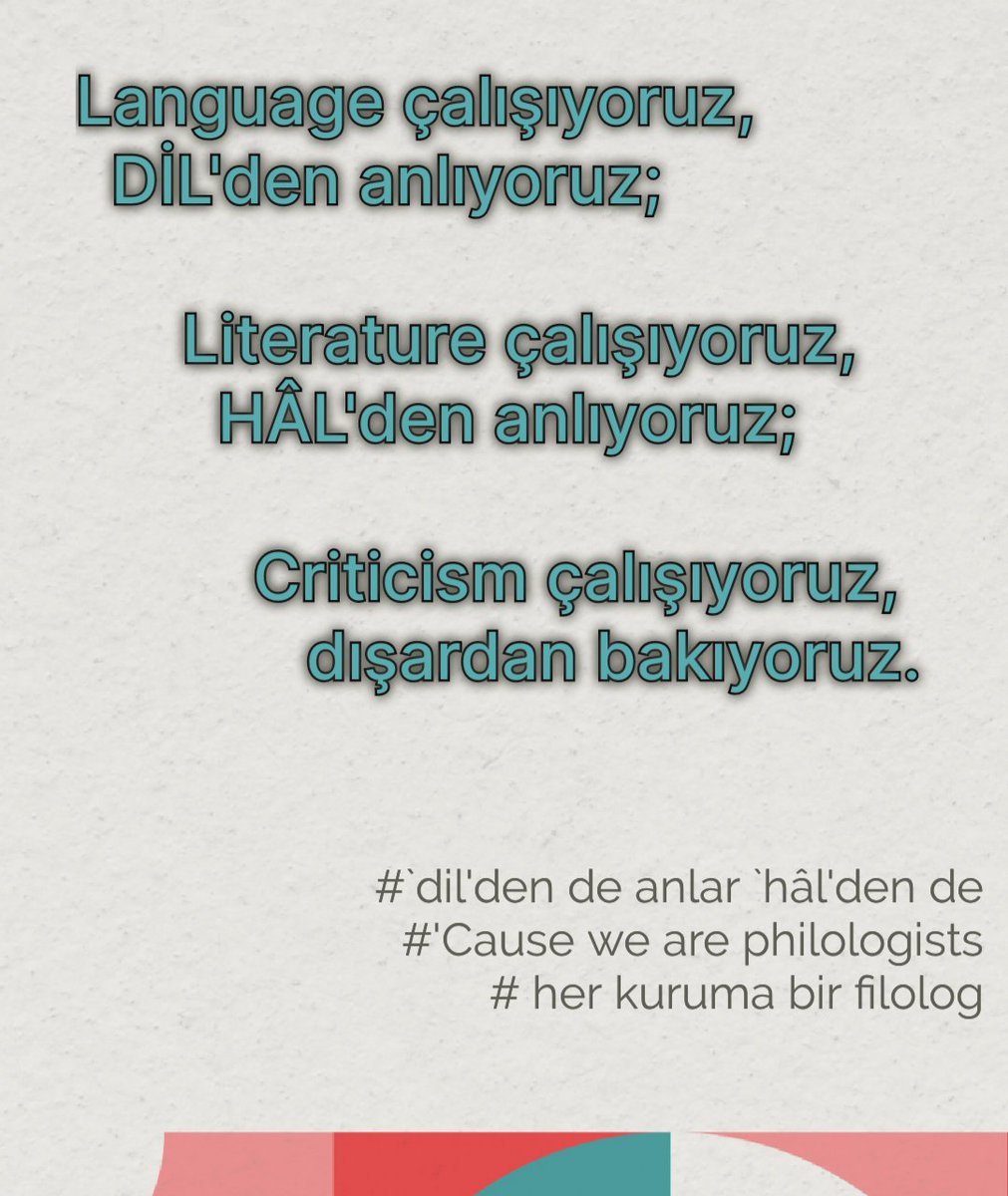 ■Know thyself! U r a philologist!
▪︎Study lang &amp; linguistics, so you can speak and  communicate; 
▪︎Study literature, so you have empathy to love the characters with weakness or frailty;
▪︎Study criticism, so you can "look from without" and have genuine critical thinking.