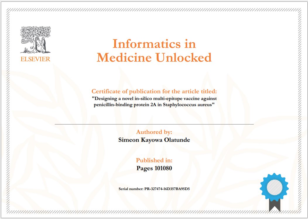 Dr Simeon Kayowa Olatunde (PhD) tweet media