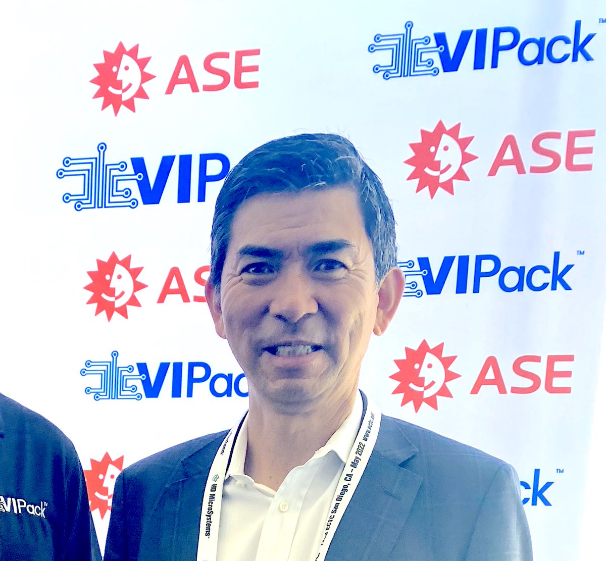 aseglobal's tweet photo. "Through our #fanout combinations, flip-chip, BGA, and embedded solutions, ASE has worked really hard, together with TSMC, to extend the Moore’s Law criteria where we hopefully double performance — maybe not at half the cost, but with a cost benefit,” said Yin Chang, ASE. #VIPack https://t.co/sSU5DnirkY