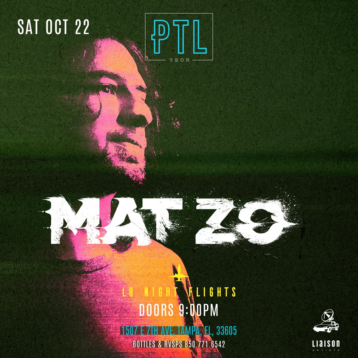 On my way across the pond! Stopping in Miami and Tampa this weekend, who wants to hear some IDs?

Tix: matzo.komi.io