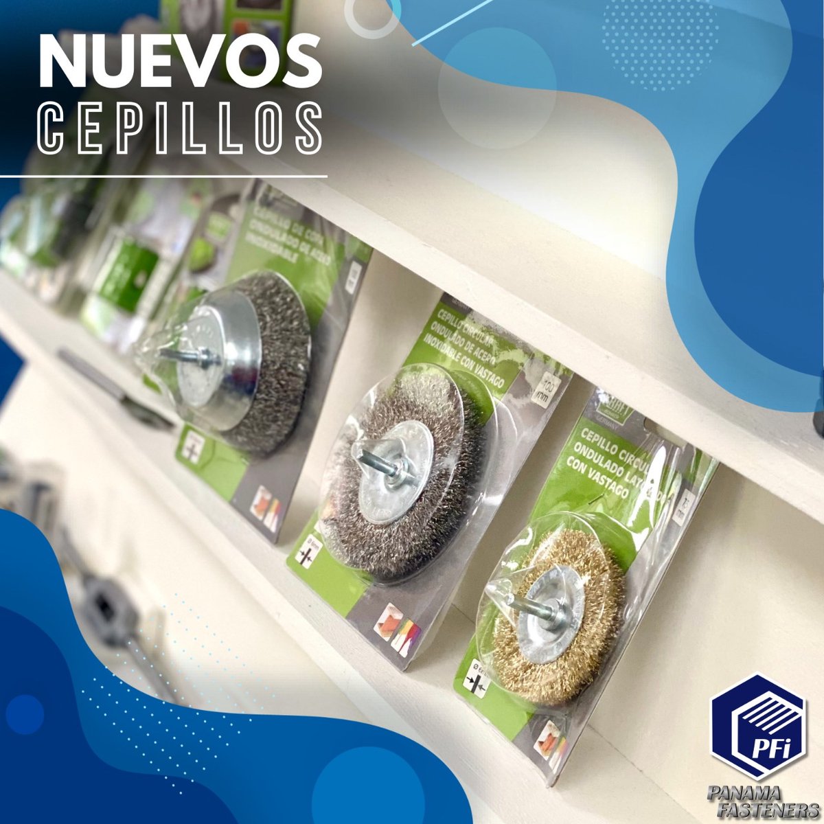 panamafasteners's tweet photo. NUEVOS PRODUCTOS‼️¡Lo tenemos todo! Si buscas variedad y calidad... Escríbenos a ventas@panamafasteners.com para más información💪🏻
.
#panama #fasteners #panamacity #pty #distributor #distribuidoralmayor #almayor #tornillos #cepillos #wirebrush #nuts #construction https://t.co/h1g4LT0zK6