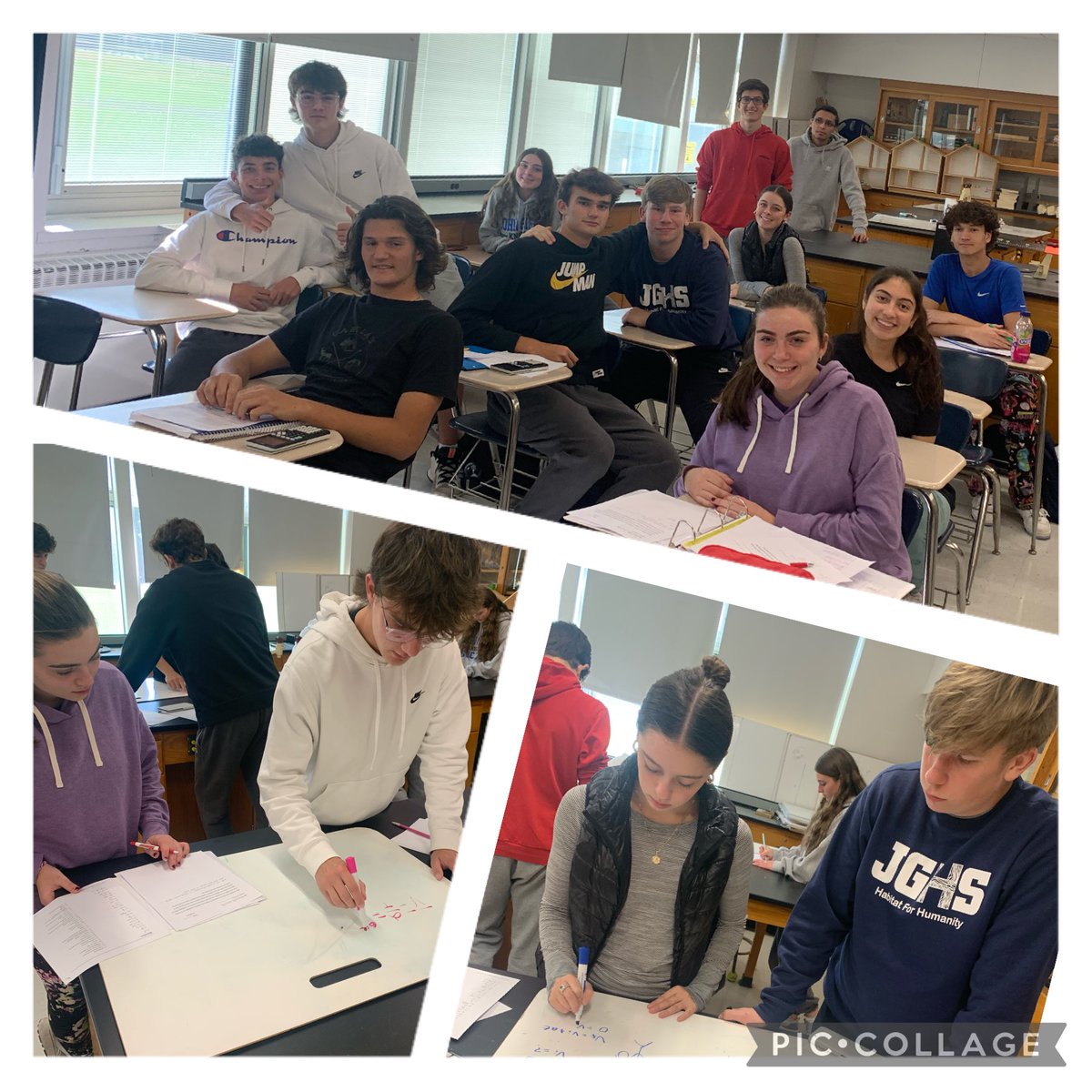 Loved spending time with these amazing students in Physics class! Witnessing how they have grown academically as well as grown up (from EMS) makes my heart smile! They are going to do amazing things; Elwood proud! ⁦⁦⁦<a href="/MrMac_JGHS/">Corey McNamara</a>⁩ ⁦@ElwoodMiddle⁩ ⁦