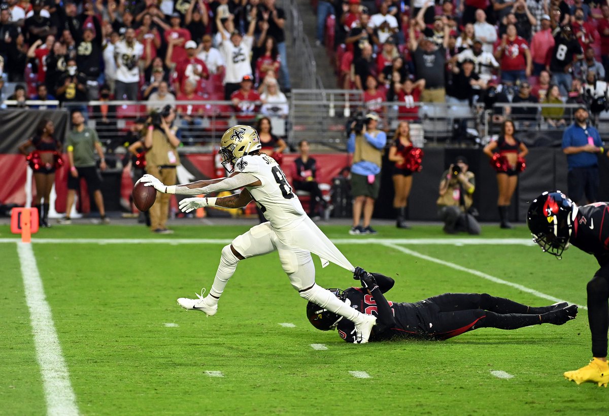 CBSSportsHQ's tweet image. Rashid Shaheed is the only player this season with a 30+ yard Rush TD and 30+ yard Rec TD. 

He only has 2 touches 🤯