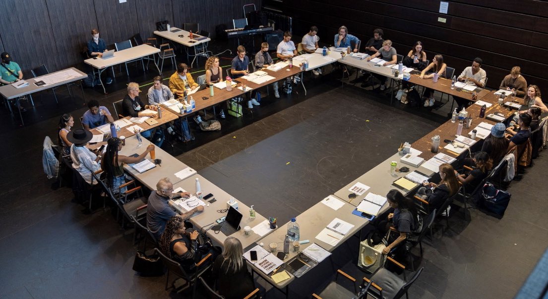 BradleyBredeweg's tweet photo. #InvincibleTheMusical Table Read. @TheWallisBH @benatargiraldo https://t.co/bqHaYhkK3D