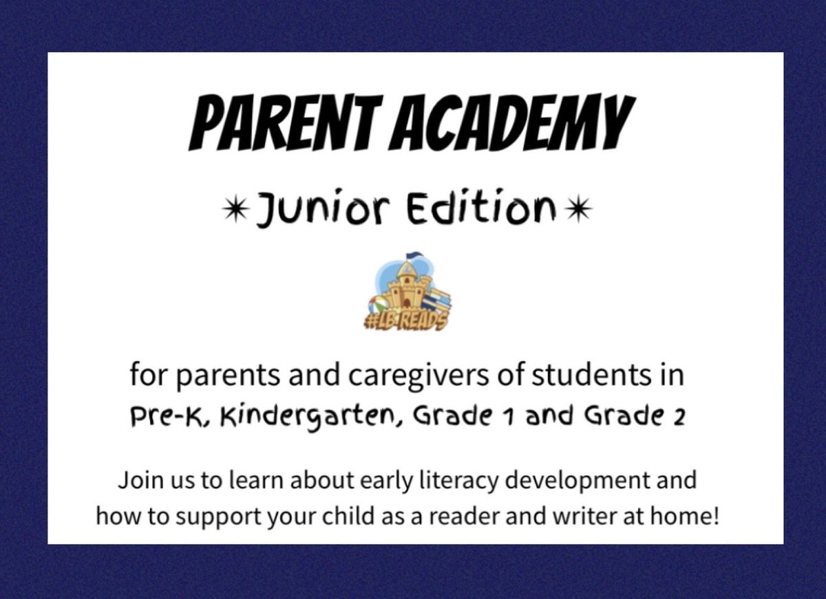 Thank you to this team of educators in <a href="/LBSchoolsNY/">LongBeachSchools</a> for sharing strategies with caregivers to support emergent and early literacy at home! #LBReads <a href="/MsSamardich/">Nicolette Samardich</a> <a href="/MsRobertsENL/">Ms. R</a> <a href="/evedaza91/">Dr. Evelyn Perez-Daza</a> <a href="/Steiersaysread/">Shari Steier</a> <a href="/Miss_Wachter/">Dana Wachter</a> <a href="/AdeleTaverna/">Adele</a> <a href="/ChelseyDirocco/">Chelsey DiRocco</a> <a href="/prisedwardsENL/">Priscilla Edwards</a> <a href="/MrsMcNamara24/">Kelly McNamara</a>