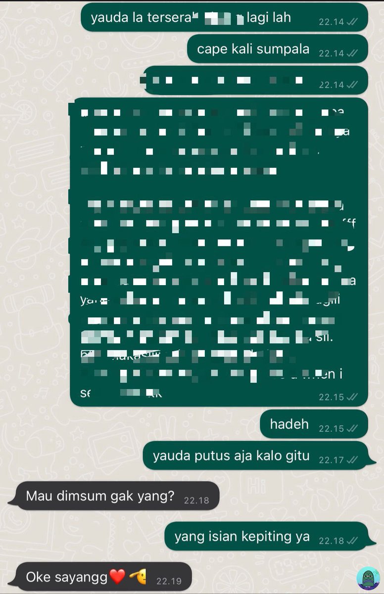 tanyakanrl's tweet photo. dibaca pun tidak ku rasa 🙂 💚 https://t.co/hsa1acgfce
